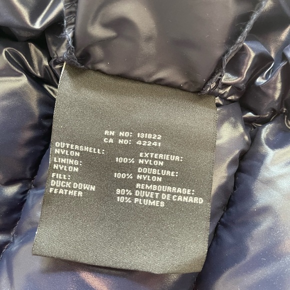 SAM TRAIL THICK DOWN LUXURY JACKET DARK MARINE PTP 26 MENS XXL RETAIL$550 EUC - Picture 11 of 12